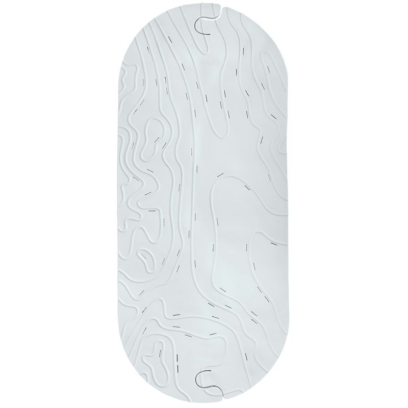 Tapis de bain antidérapant Griffle gris Boon