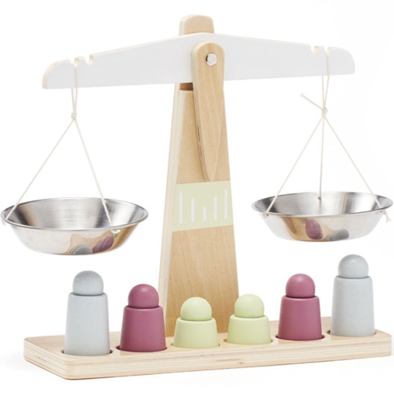 Balance en bois avec poids Bistro Kid's Concept