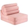Chauffeuse Flipster Guava Pink molletonné Wigiwama Produit 1