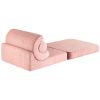 Chauffeuse Flipster Guava Pink molletonné Wigiwama Produit 3