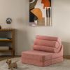 Chauffeuse Flipster Guava Pink molletonné Wigiwama Ambiance 5