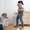 Poubelle à couches Platinium Grise avec recharge Diaper Genie Ambiance 2