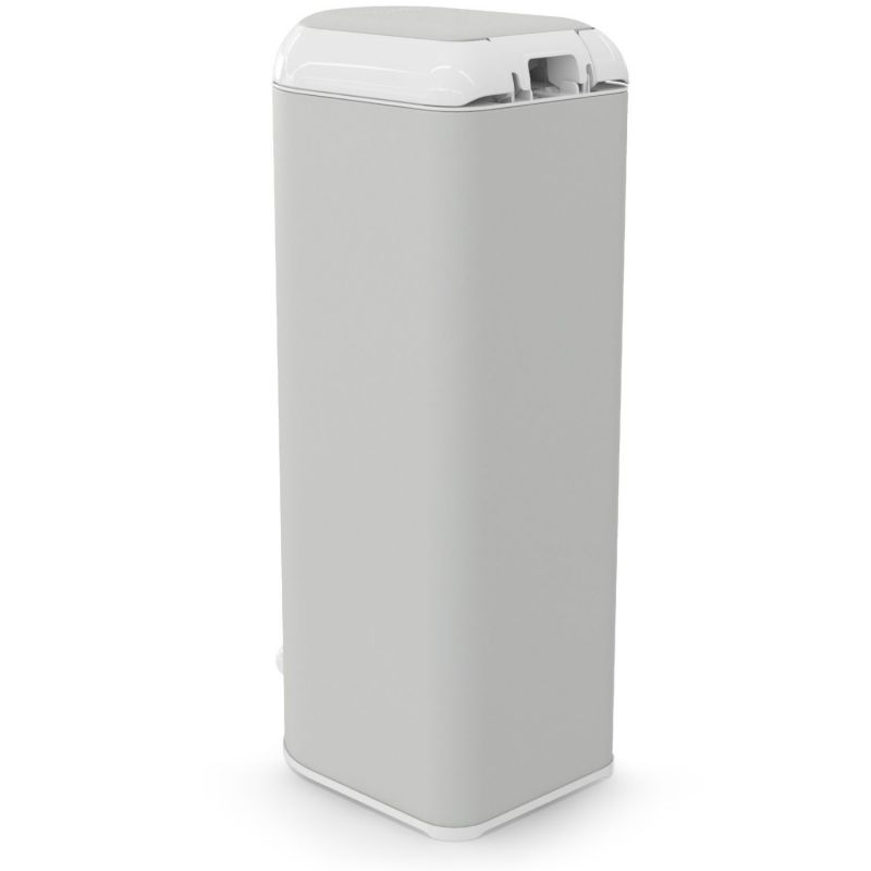 Poubelle à couches Platinium Grise avec recharge Diaper Genie Produit 6