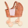 Landau pour poupée en osier Egmont Toys Ambiance 5