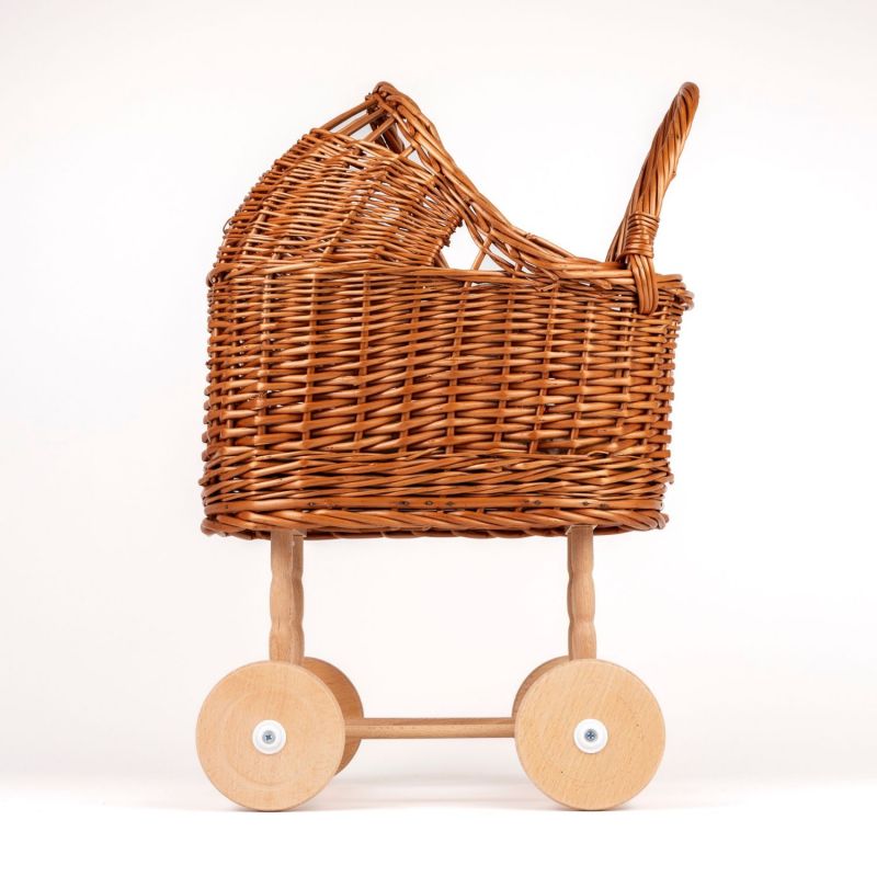 Landau pour poupée en osier Egmont Toys Ambiance 4