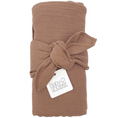 Lot de 2 langes Minimax Caramel Glacé (140 x 100 cm) Babyshower