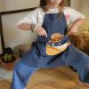 Tablier Kawai Hamburger (6-12 ans) L'oiseau bateau Ambiance 4