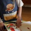 Tablier Kawai Hamburger (6-12 ans) L'oiseau bateau Ambiance 6