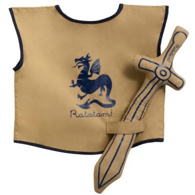 Kit chevalier Marron et Bleu (3-8 ans)  par Ratatam