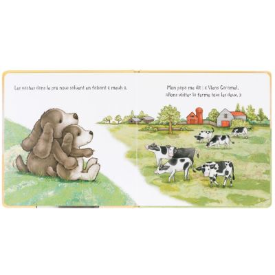 Livre Caramel le toutou timide et son papa