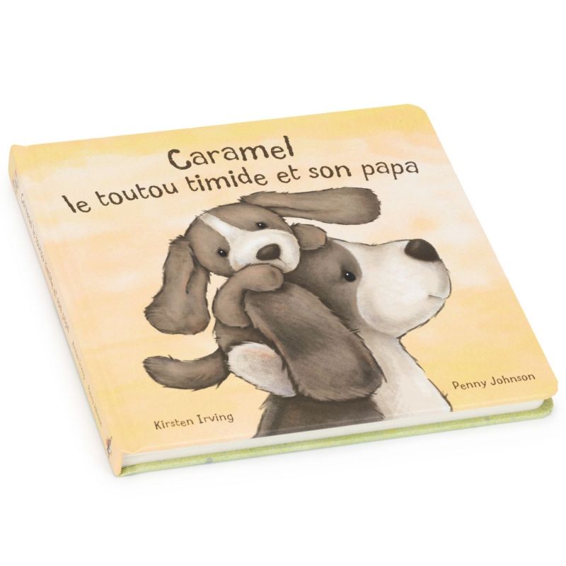 Livre Caramel le toutou timide et son papa Jellycat Produit 3