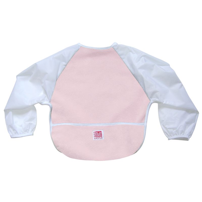 Bavoir polaire avec manches rose (12-24 mois) Red Castle