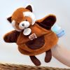 Doudou marionnette Panda roux  par Doudou et Compagnie