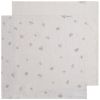 Lot de 2 langes Tender Linen/Clover (65 x 65 cm) - Baby's Only