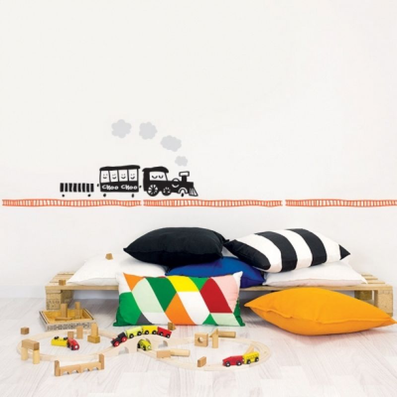 Frise autocollante Train Chispum