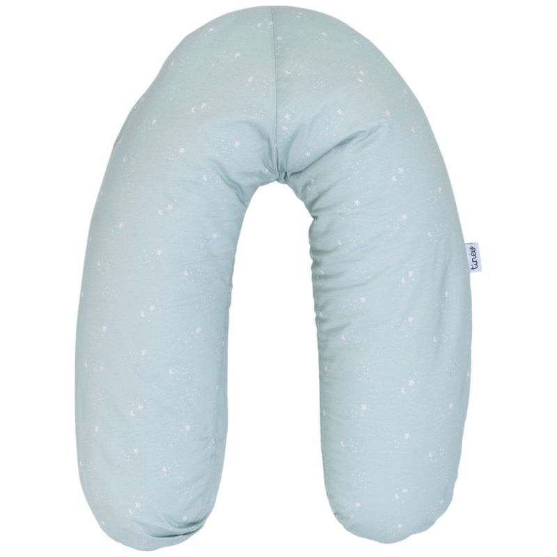 Coussin de maternité jersey vert d'eau étoiles Tinéo Produit 3