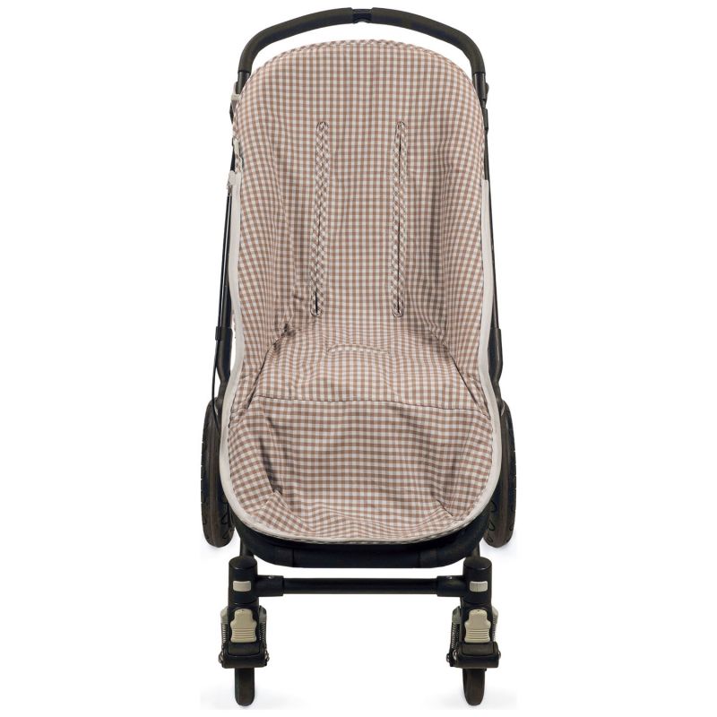 Chancelière mi-saison Praliné Vichy Rayures Moka TOG 2,5 Walking Mum Produit 2