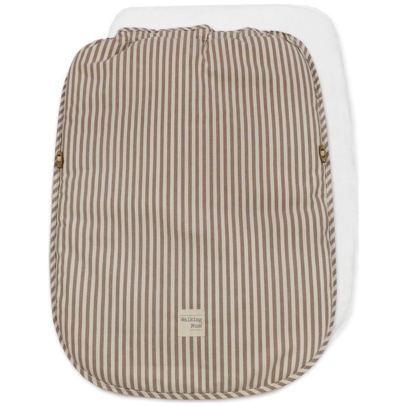 Chancelière mi-saison Praliné Vichy Rayures Moka TOG 2,5 Walking Mum Produit 3