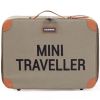 Petite valise mini traveller toile kaki  par Childhome