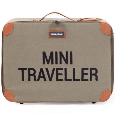 Petite valise mini traveller toile kaki