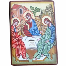 Petite icône  de la Sainte Trinité (10 x 14 cm)  par Mondo Religioso