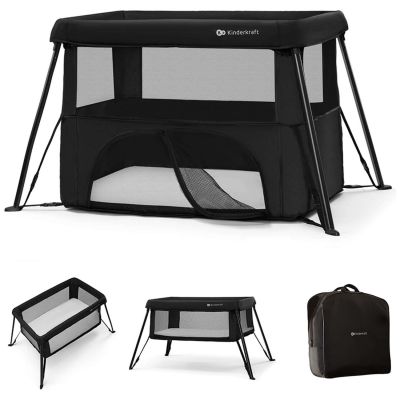Lit bébé 3 en 1 Cami Black Kinderkraft