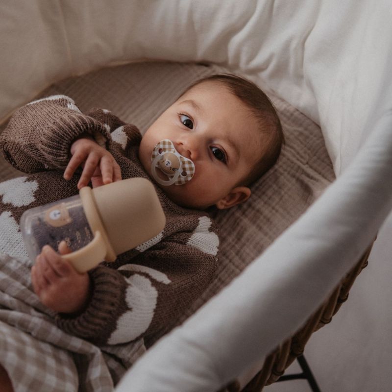 Biberon d'apprentissageWild&Free Night and Day Marron (150Ml) Suavinex Ambiance 4