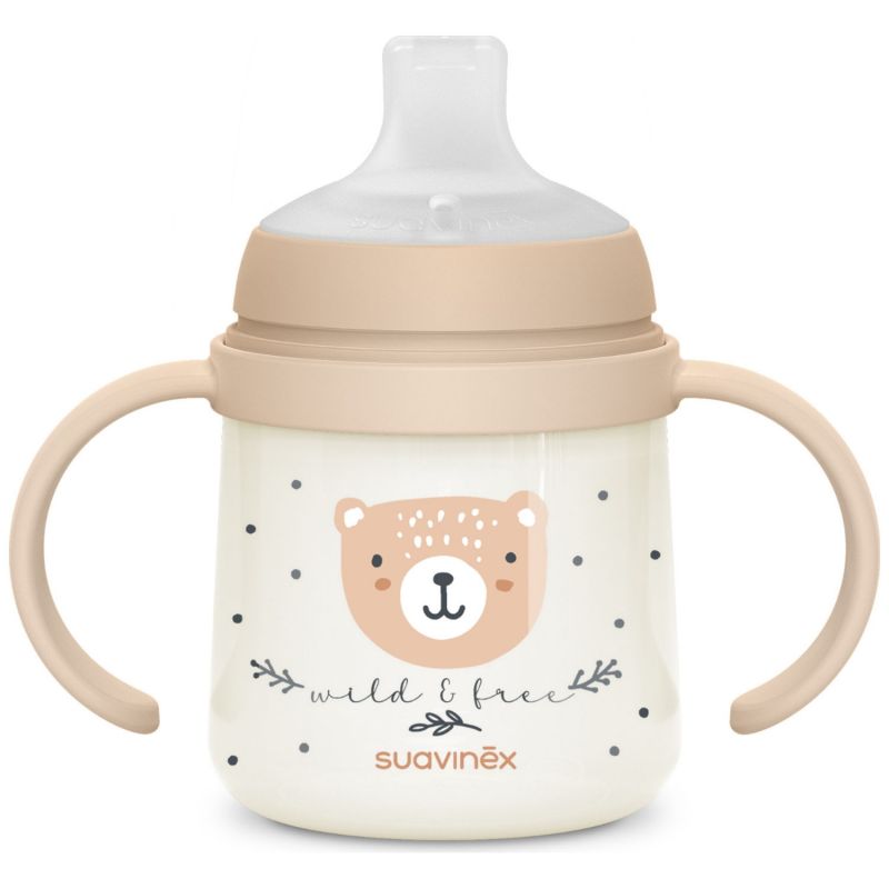 Biberon d'apprentissageWild&Free Night and Day Marron (150Ml) Suavinex Produit 5
