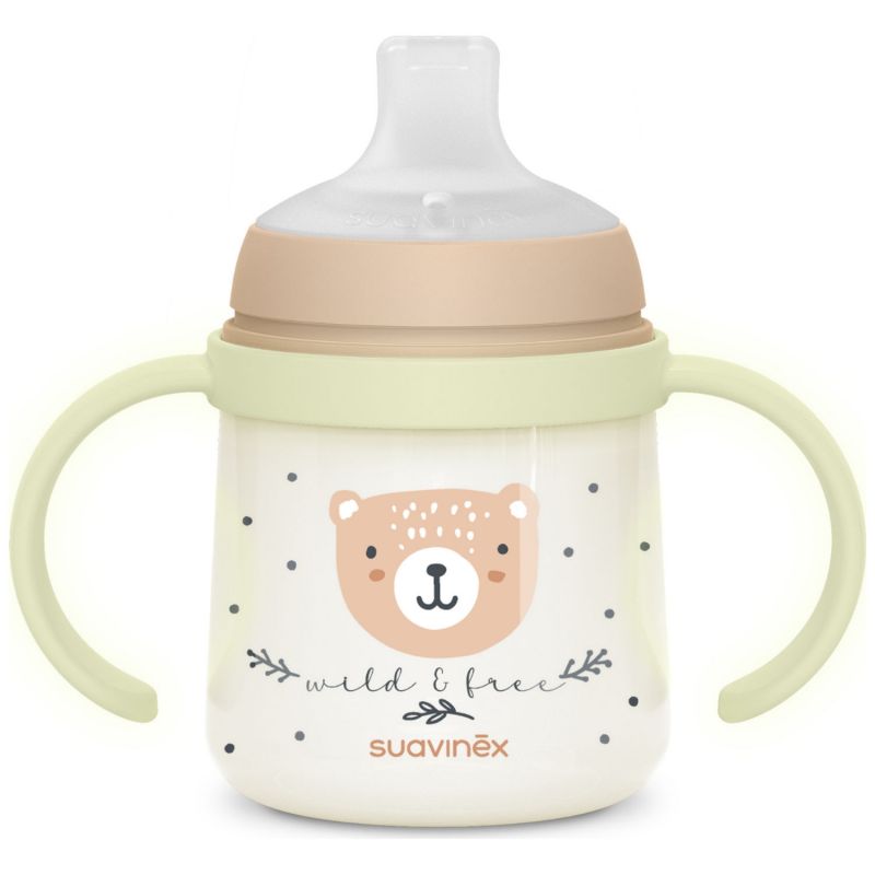 Biberon d'apprentissageWild&Free Night and Day Marron (150Ml) Suavinex Produit 6