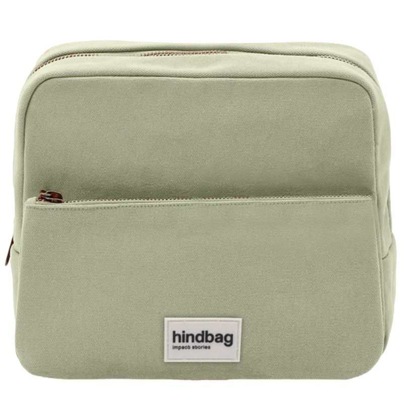 Trousse de toilette XL Alix Vert Argile Hindbag Produit 1