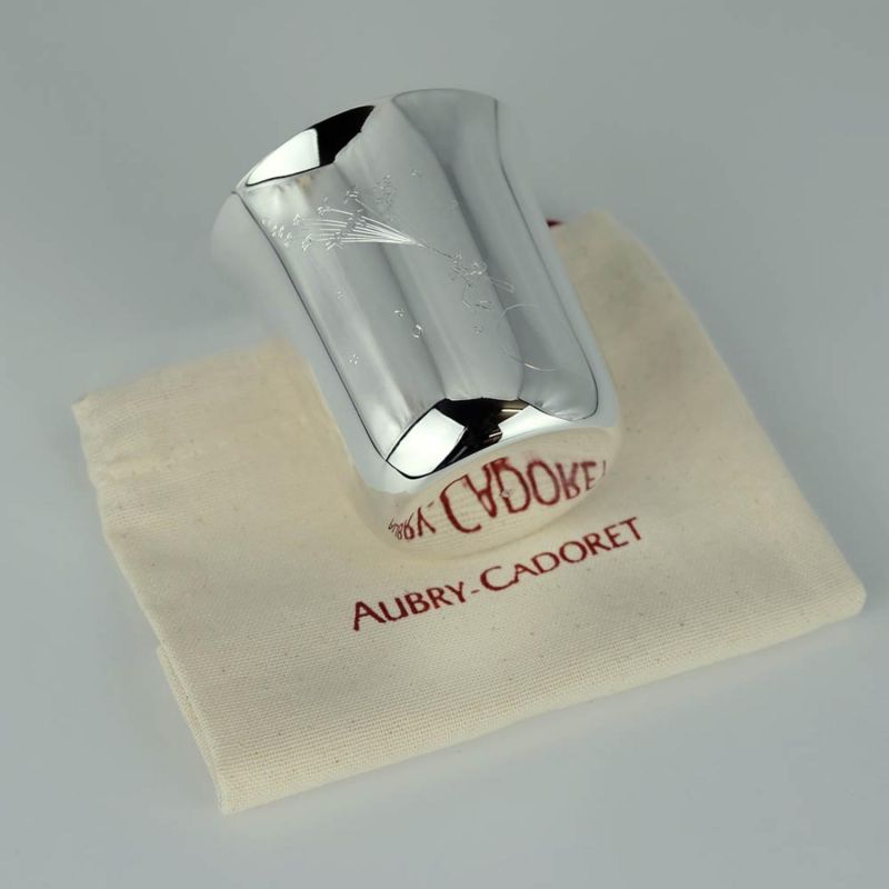 Timbale évasée Petit Prince personnalisable (métal argenté) Aubry-Cadoret Ambiance 6