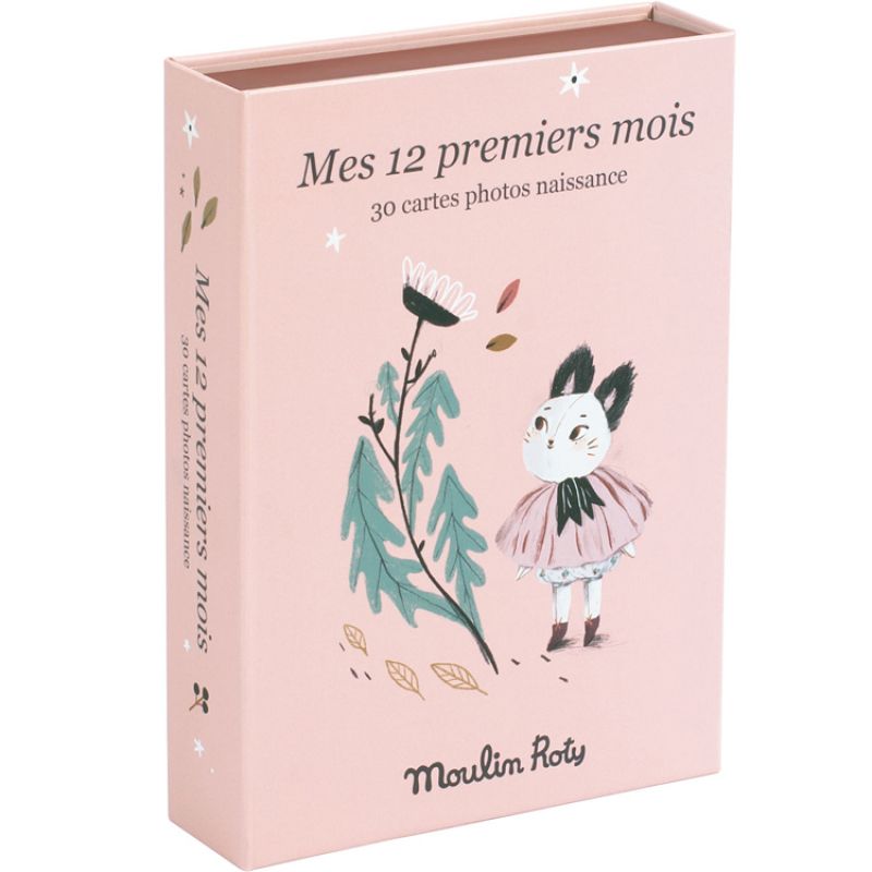 Cartes étapes Mes 12 premiers mois Après la pluie (30 cartes) Moulin Roty Produit 1 grande taille