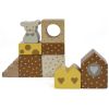 Blocs de construction en bois Poppy  par Walking Mum