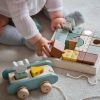 Blocs de construction en bois Poppy  par Walking Mum