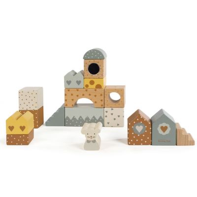 Blocs de construction en bois Poppy  par Walking Mum