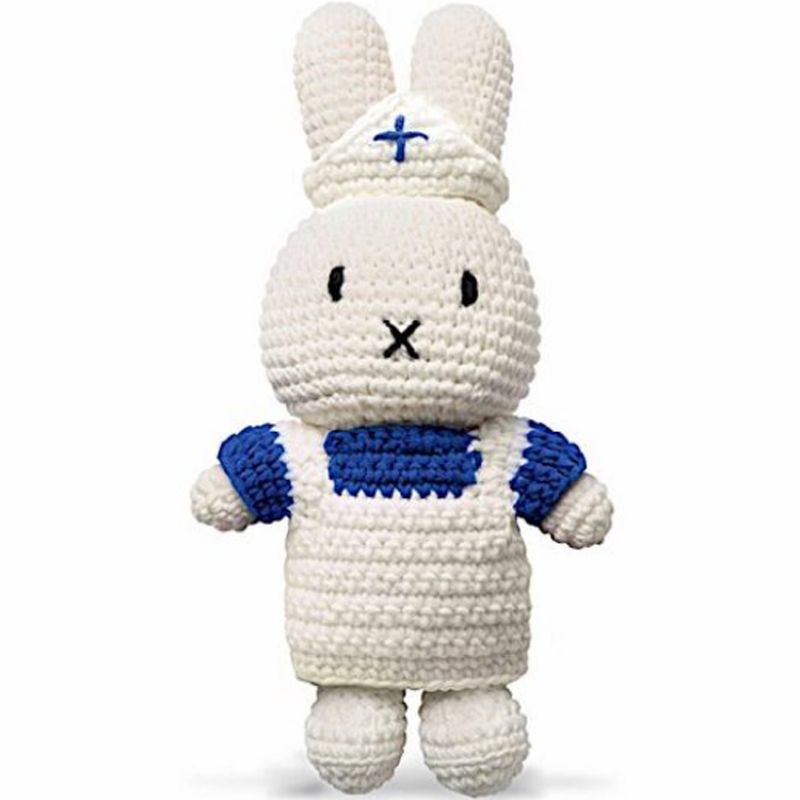 Peluche Miffy infirmière (25 cm) Just Dutch