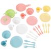 Lot dînette couleurs pastels (27 pièces)  par KidKraft