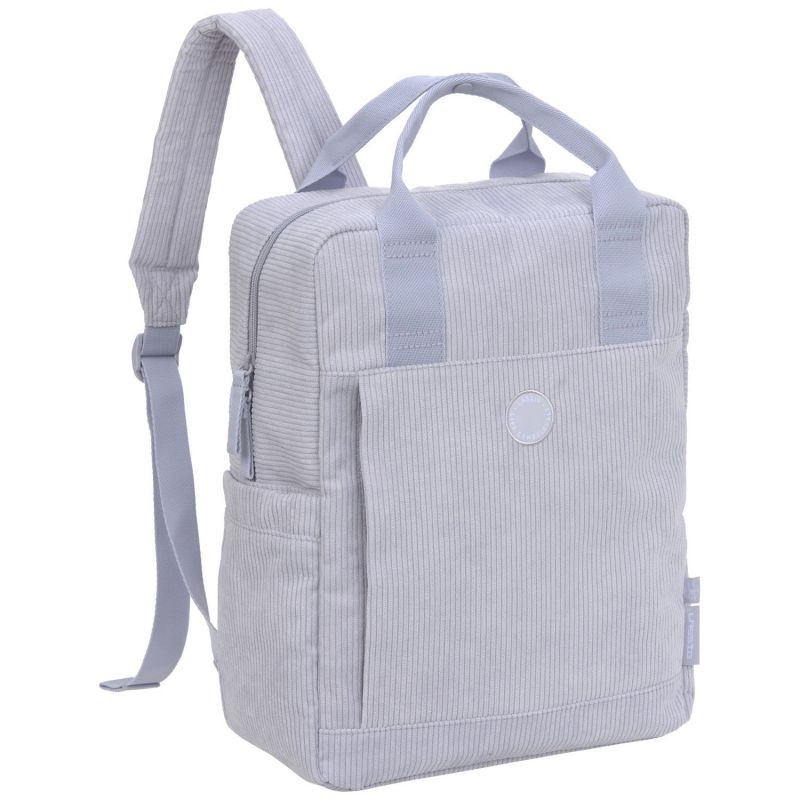 Sac à dos à langer Vividal en velours lilas Lässig Produit 1