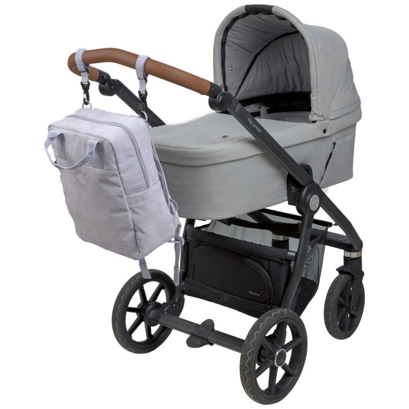 Sac à dos à langer Vividal en velours lilas Lässig Produit 6