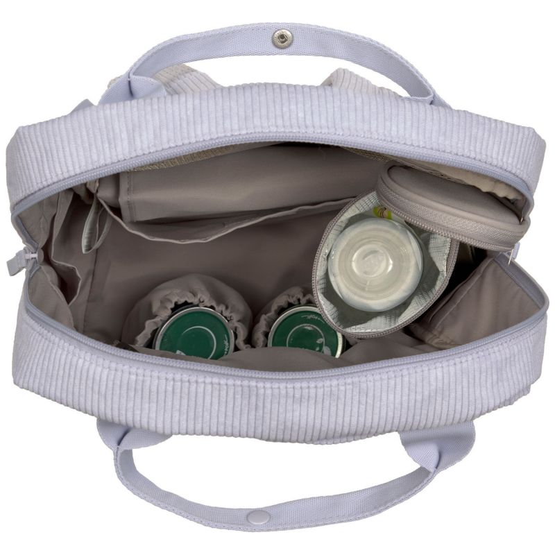 Sac à dos à langer Vividal en velours lilas Lässig Produit 7