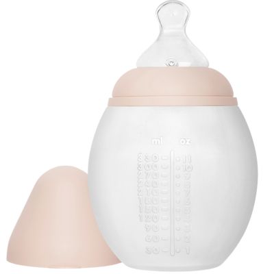 Biberon anti-colique en silicone Nude (330ml) Elhée