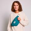 Sac banane Olivia Bleu Paon Hindbag Ambiance 2