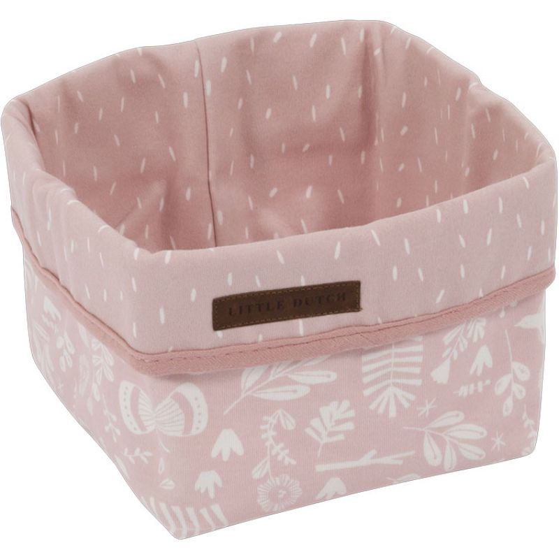 Panier de toilette Adventure pink (15 x 15 cm) Little Dutch