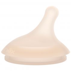 Lot de 2 tétines anti-colique pour biberon e Zerø.Zerø Débit Lent - S Light - Suavinex