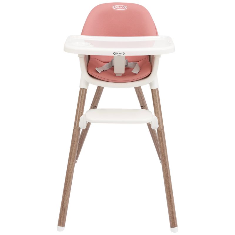 Chaise haute évolutive Presti Dusty Rose Graco Produit 3