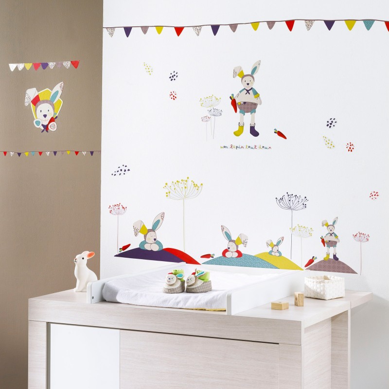 Sticker mural Tinoo Sauthon