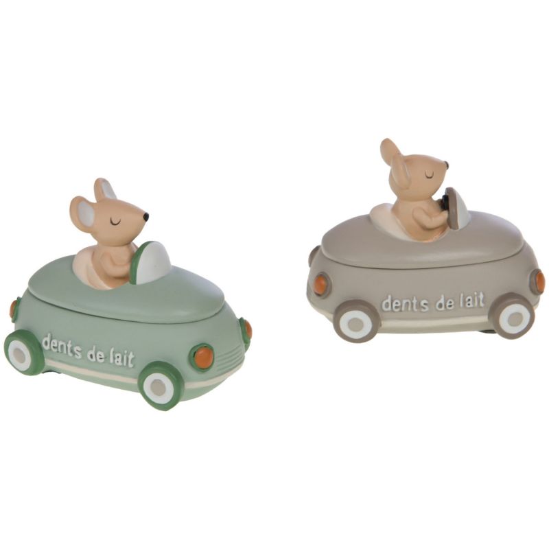 Boîte à dents voiture (coloris aléatoire) Amadeus Les Petits Produit 1