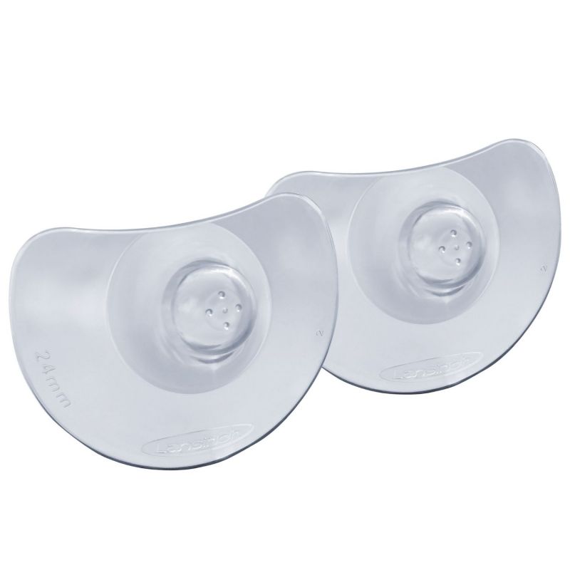 Lot de 2 bouts de sein contact T1 (20 mm) Lansinoh Ambiance 3