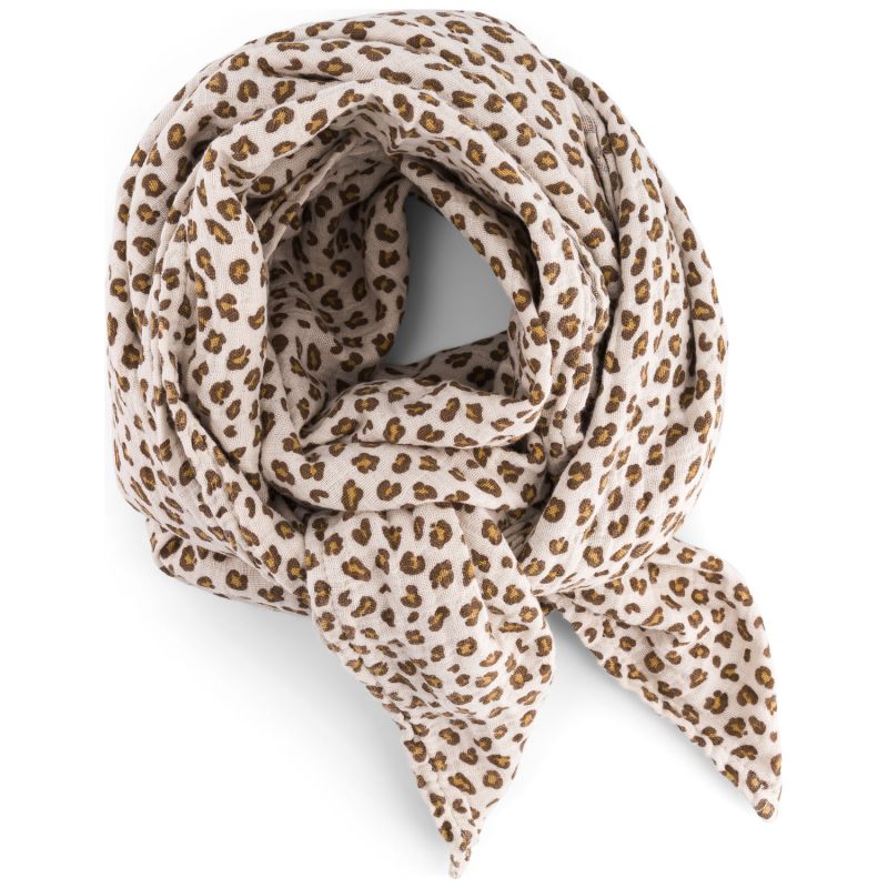 Lange Bianca Mini Léopard Greige (110 x 110 cm) Rose in April Produit 4