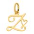 Pendentif initiale Z (or jaune 750°) - Berceau magique bijoux